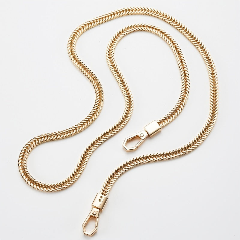 Iron Flat Chain Shoulder Bag Purse Chain Straps Accessories