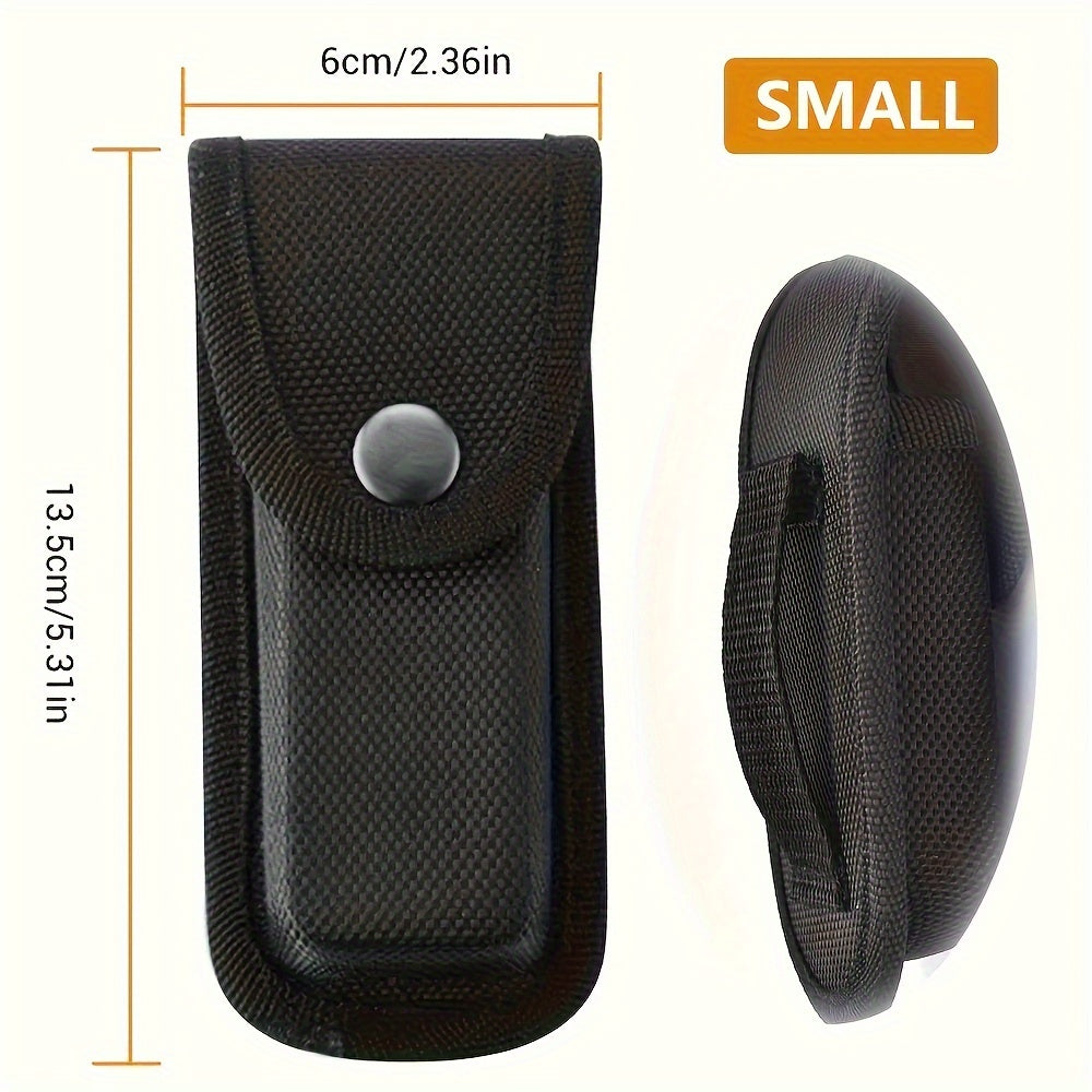 Camping Tool Bag Flashlight Holder Folding Pouch