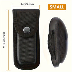 Camping Tool Bag Flashlight Holder Folding Pouch