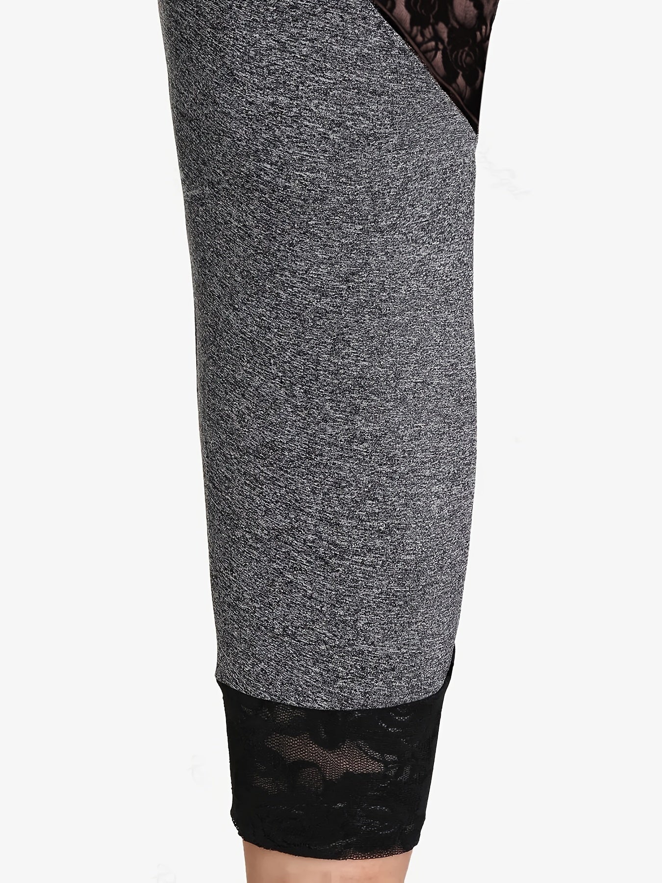 Lace High Rise Skinny Leggings