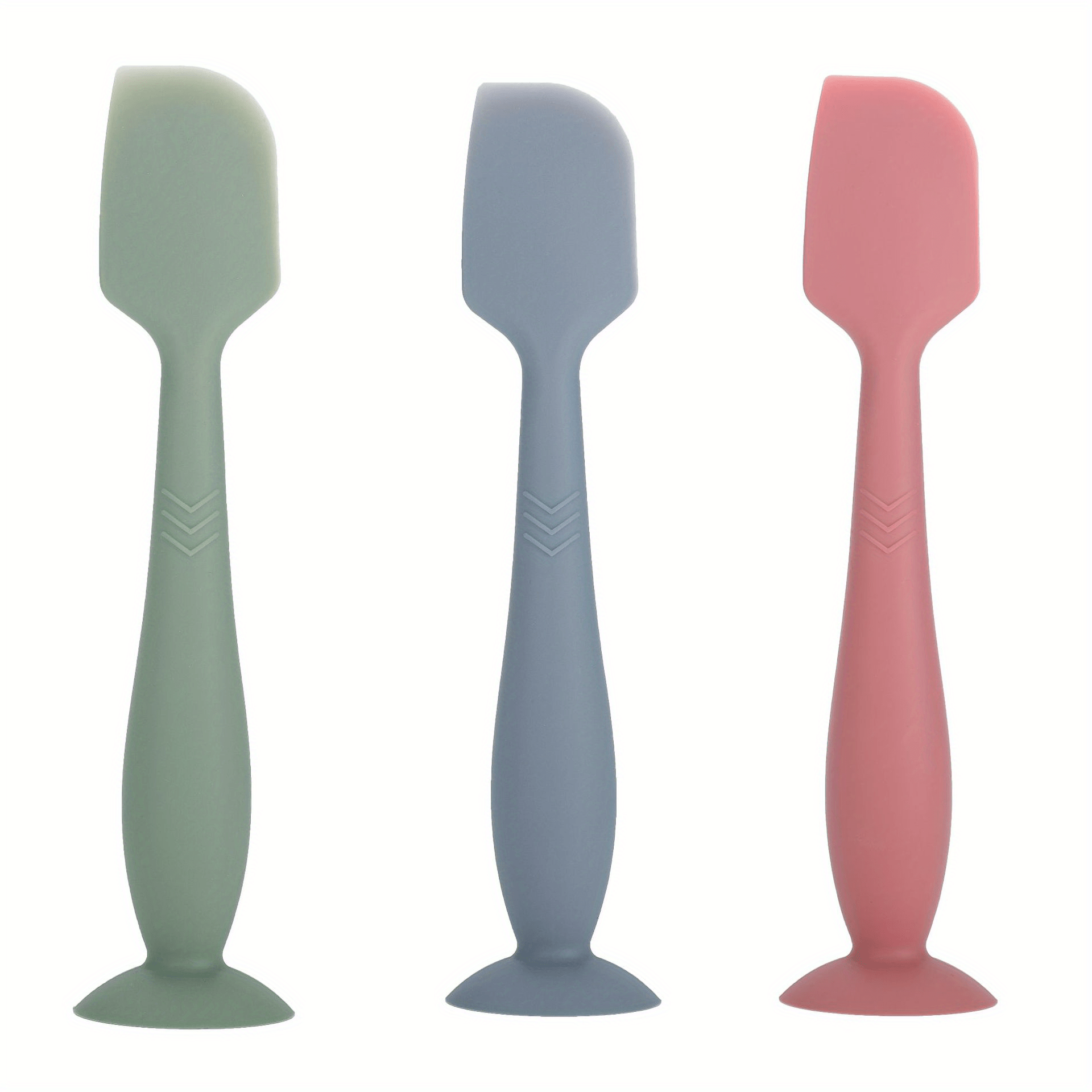 3pcs Baby Butt Paste Spatula Set Soft Silicone Applicator