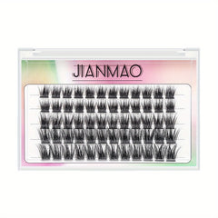 DIY Cluster Eyelashes C Curling 10mm 16mm Natural Cluster False Lashes