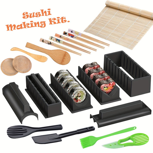 Sushi Making Kit DIY Set Sushi Rice Roller Mold Reusable Sushi Maker