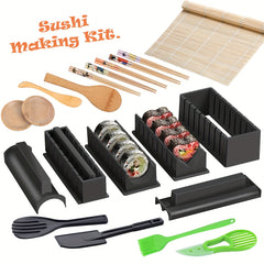 Sushi Making Kit DIY Set Sushi Rice Roller Mold Reusable Sushi Maker