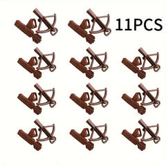 Medieval Scene Mini Figures Building Blocks Set with Crossbow and Accessories
