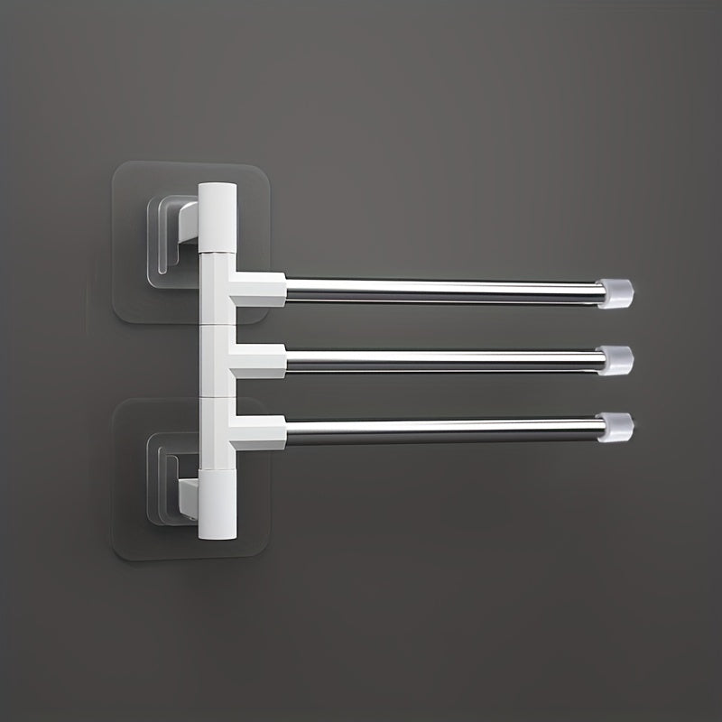 Swivel Towel Bar Stainless Steel Wall Mounted Towel Holder