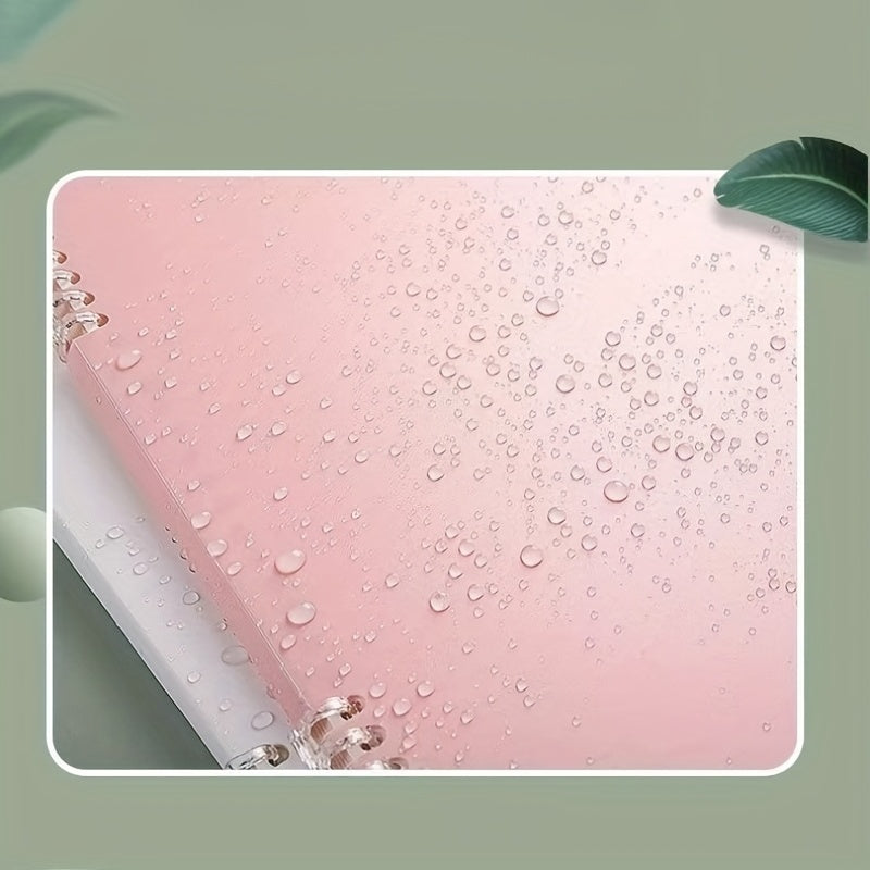 B5 Non-slip Hand Notebook Binder Detachable Soft Loose-leaf Office Notepad
