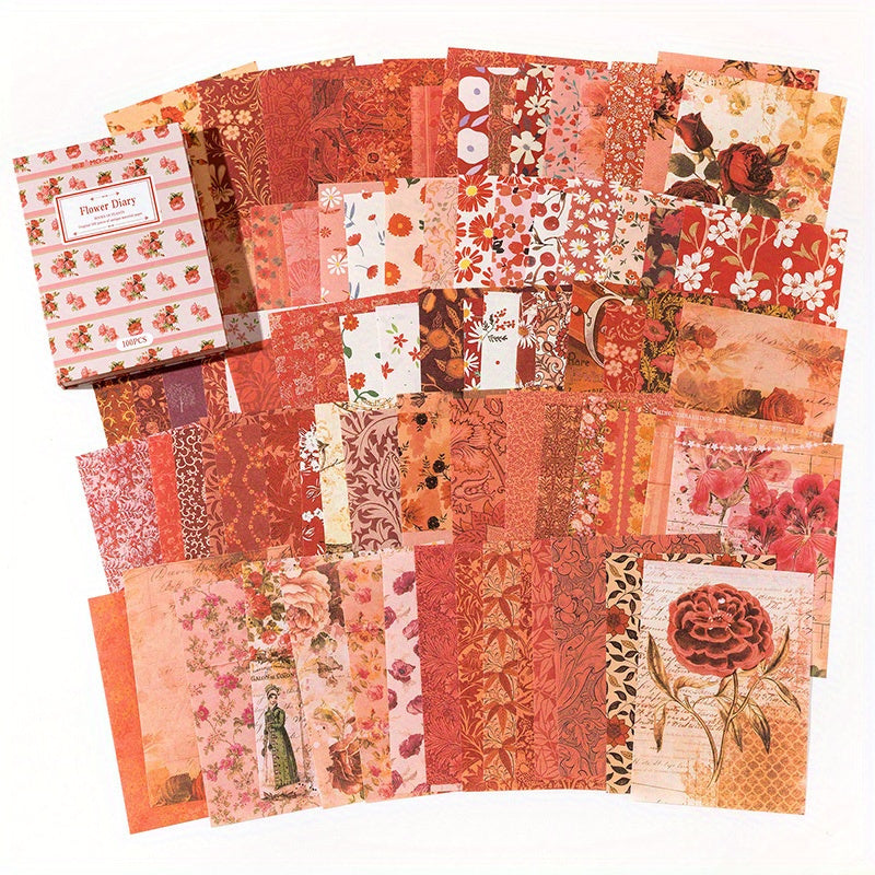100sheets Lightweight Paper for Scrapbooks DIY Card Printing