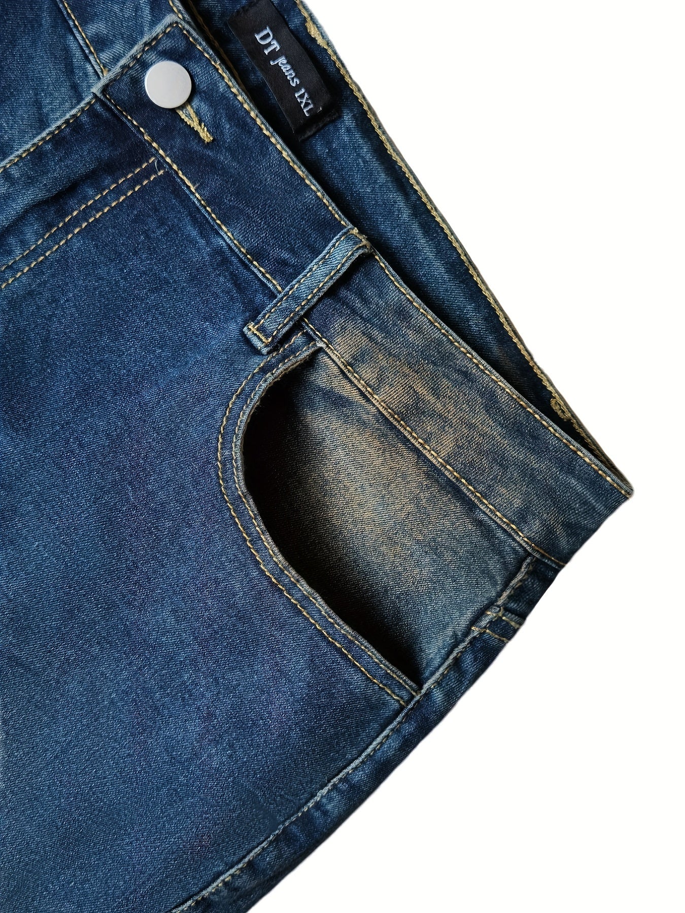  Butterfly Print Flared Leg Jeans With Pockets
