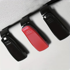 Car Glasses Clip Sun Visor Cover Storage Card Slot Frame Car Glasses Box