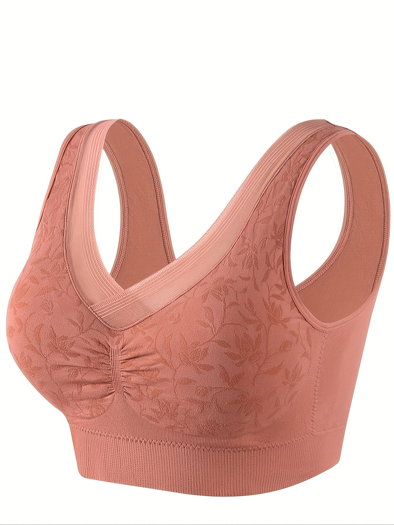 Lace Wireless Bra for Full Coverage