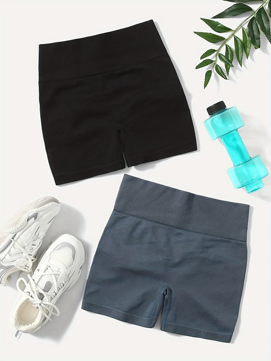 High Waist Yoga Sports Shorts for Women Activewear