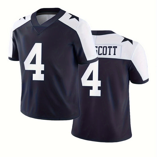 Boys Rugby Jersey Athletic Short Sleeve Football Shirt