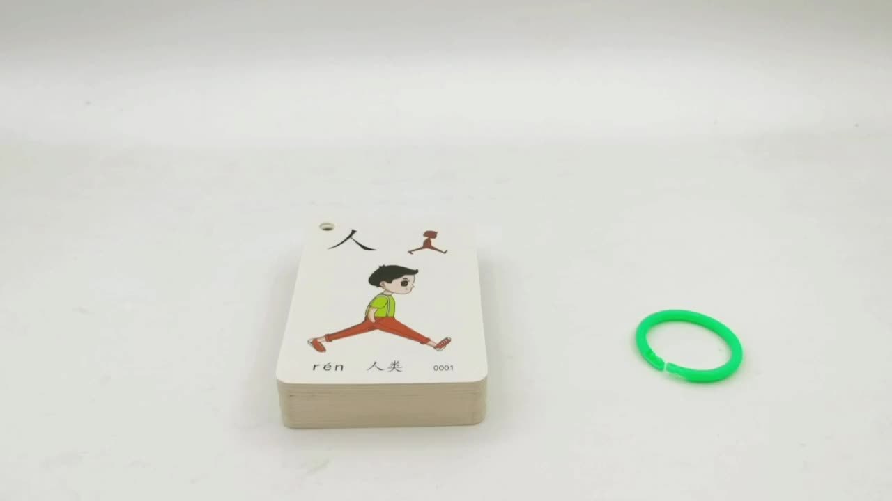 50 Chinese Character Cards for Easy Learning with Pictures - Memorize Quickly