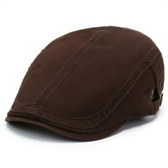 Casual Classic Retro Couple Hat Streetwear Solid Unisex