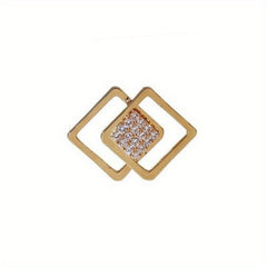 Geometric Brooch Waist Neckline Fixed Pin Temperament Suit Corsage