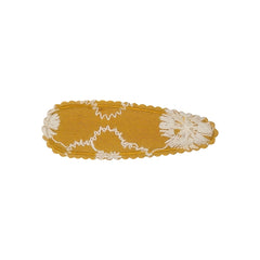 15pcs Embroidery Floral Hair Clip for Baby Girls
