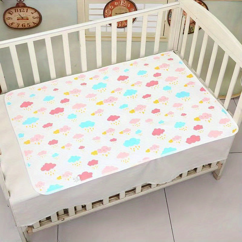 Baby Cotton Urine Pad Diaper Pad Washable Anti-slip Breathable Newborn Supplies