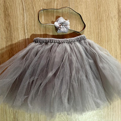2pcs Baby Girl Skirt Photo Props for Newborn Shower