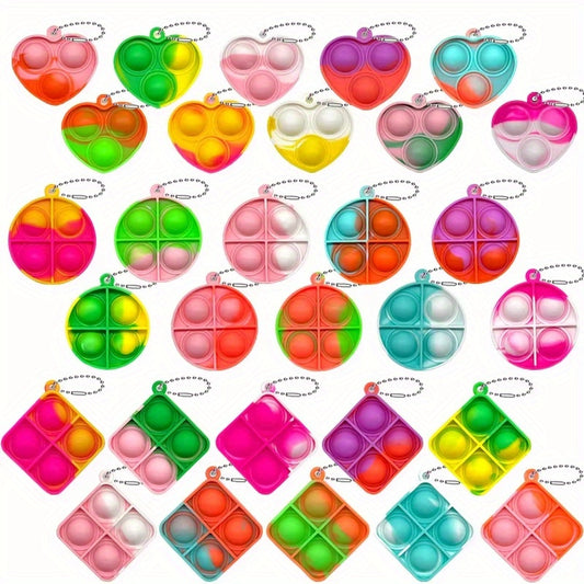 Mini Style Toy Bag Set Keychain Relax Hand Toy Party Gift Office Desk Toy