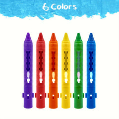 Washable Bathtub Crayons Set, Colorful Bath Markers, Shower Crayons