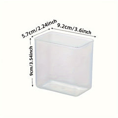 Adhesive Wall Storage Box Small Clear Organizer