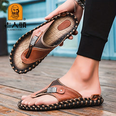 LAORENTOU Men's Lightweight Comfort Flip Flops