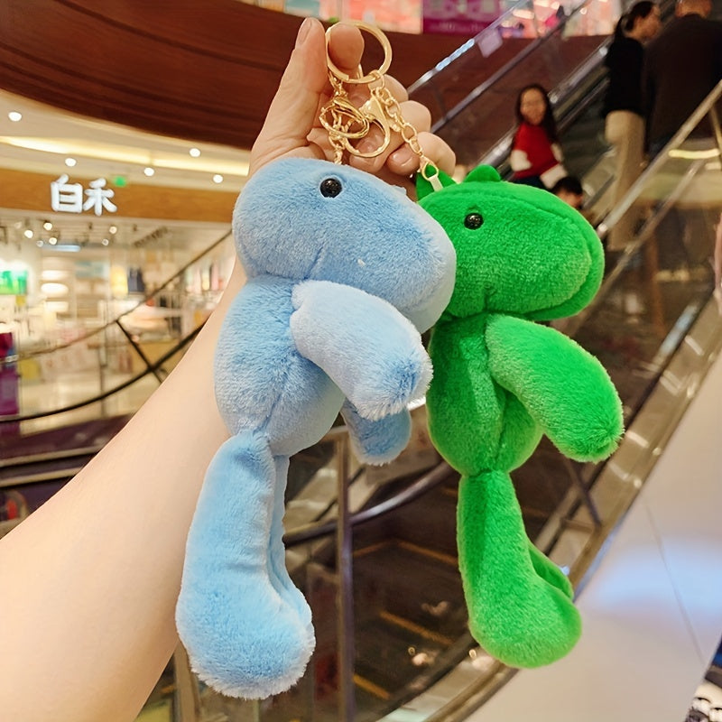 Dinosaur Backpack Doll School Bag Plush Toy Mini Ornament