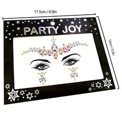 EYENICE Mermaid Face Jewels & Body Glitter Holographic Alien Costume