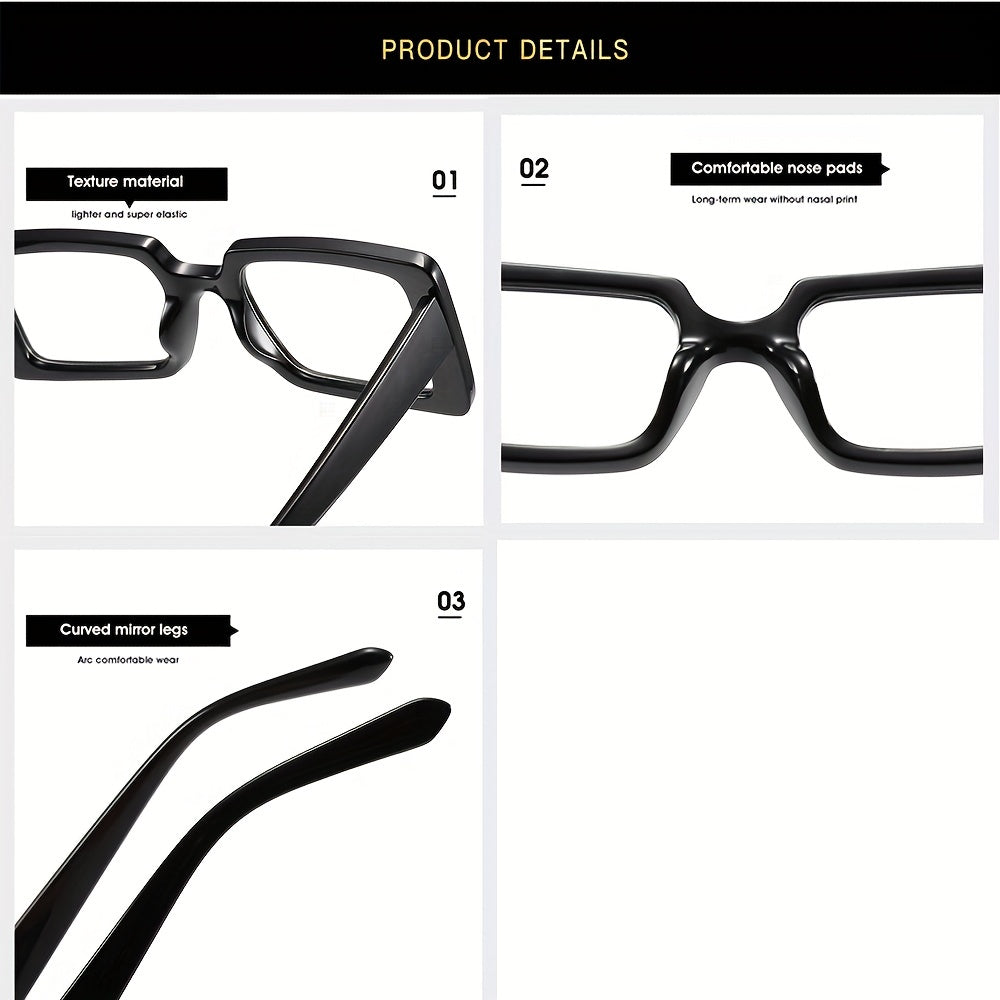 Polarized Classic Women Sunglasses Rectangular Candy Party Eyeglasses