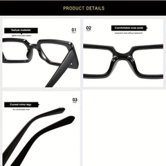 Polarized Classic Women Sunglasses Rectangular Candy Party Eyeglasses