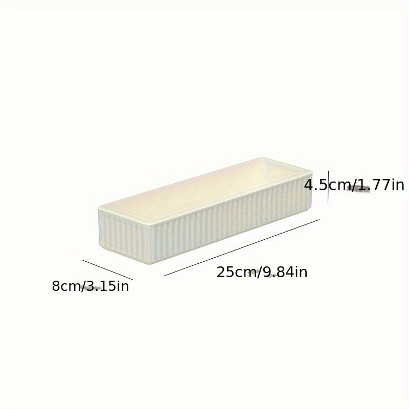 Light Storage Tray Desk Office Debris Storage Box Divided Drawer Storage Tra