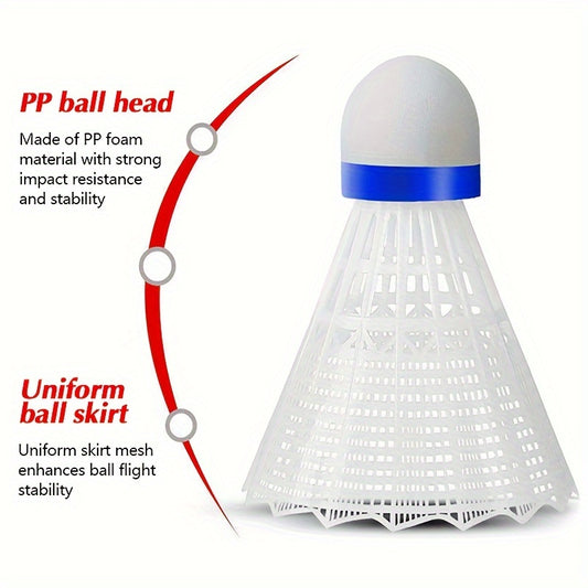 1pc Plastic Badminton Shuttlecocks Random