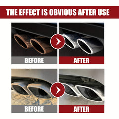 Car Exhaust Pipe Cleaner 60ml - Carbon Rust Smoke Removal