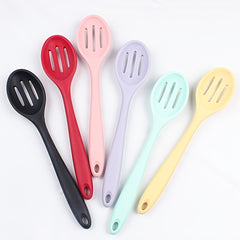 Silicone Skimmer Colander & Slotted Spoon Set for Parties & Catering