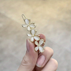 Rhinestone Zircon Opal Hair Clip Bobby Pin Bangs Clip