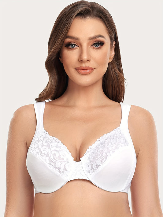  Full Cover Underwire Bra with Comfort Straps