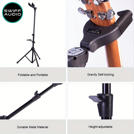 SWIFF U4 B Guitar Tripod Stand Height Adjustable