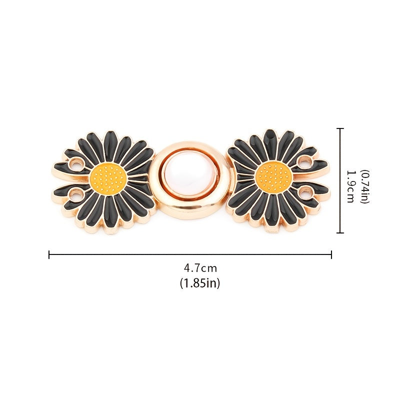 Little Daisy Pants Waist Buckle Elastic Adjustment Botton