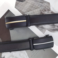 Men's Business Belt Automatic Buckle Belts Jeans Pants Father's Christmas
