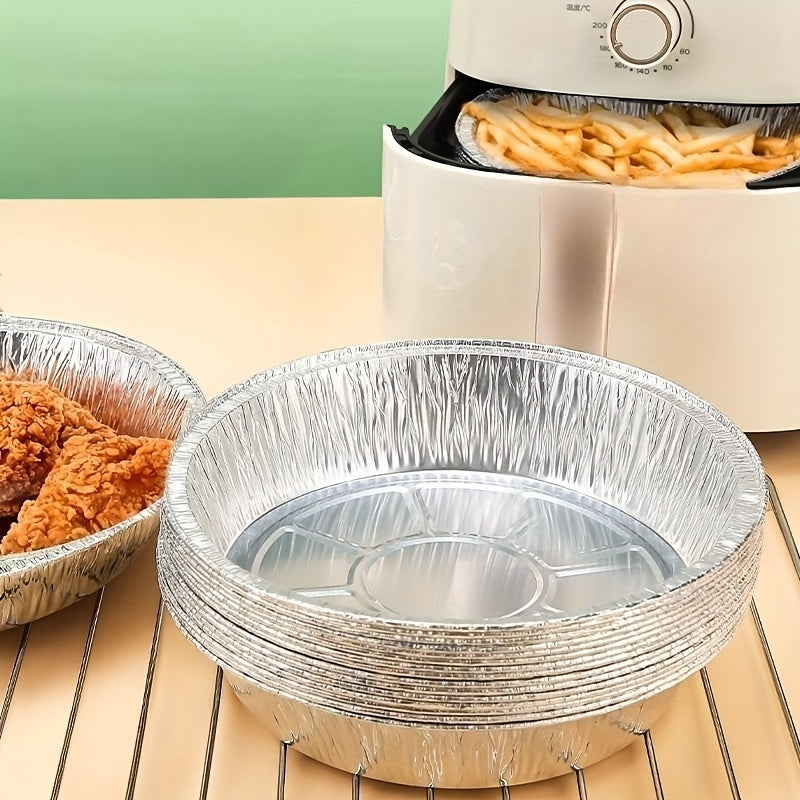 Air Fryer Special Trays Tin Foil Tray Silicone Absorbing Boxes Kitchen Supplies