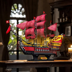 Large Pirate Model Building Block Toy