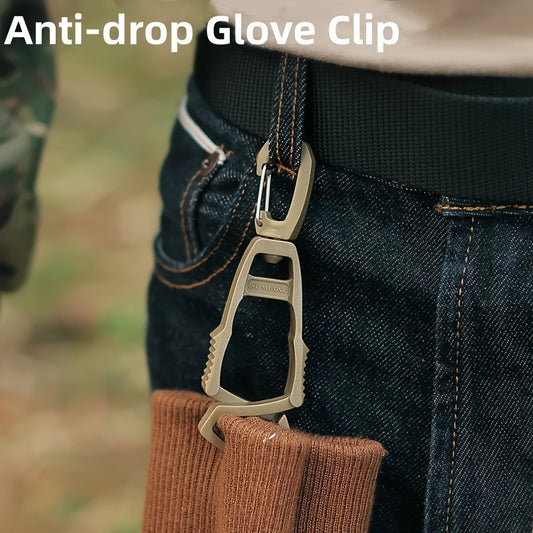 Outdoor Glove Clip Plastic Anti-drop Clip for Work Gloves