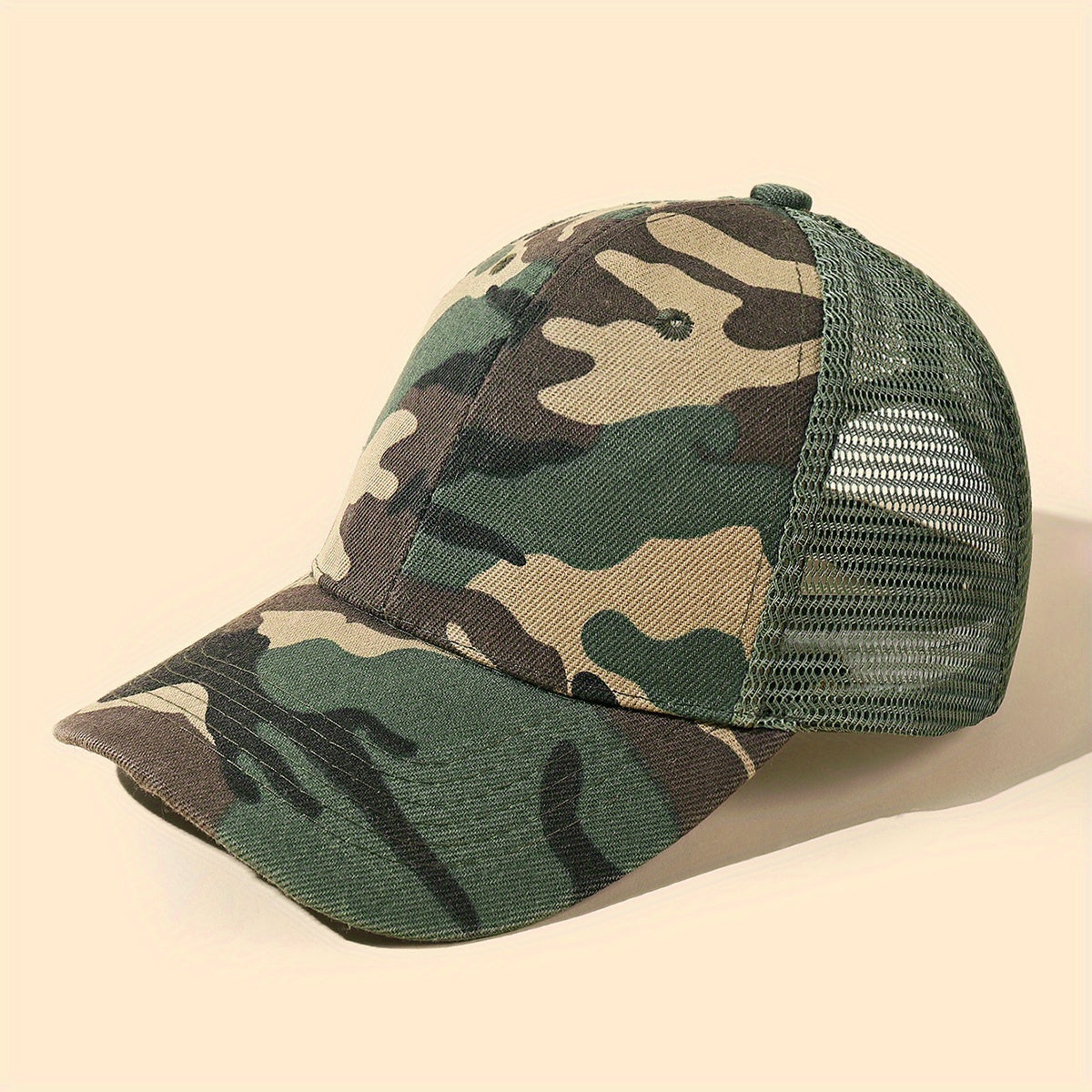 Military Camo Baseball Cap Outdoor Sun Protection Hat