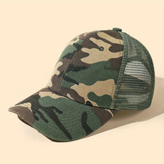 Military Camo Baseball Cap Outdoor Sun Protection Hat