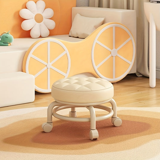Household Pulley Stools Children's Universal Wheels Walking Stools