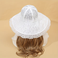 Wode Bim Lace Bucket Hat Classic Sun Hat For Women