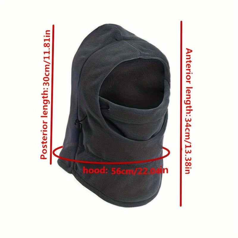 Adjustable Thermal Fleece Balaclava for Winter Protection