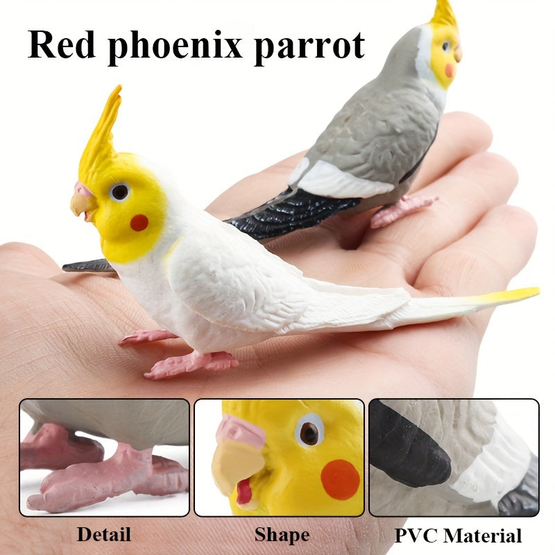 Simulation Parrot Ornament Toy for Education and Decoration