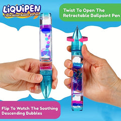 Liquid Motion Bubbler Pens Sensory Toy 3 Pcs Stress Relief CoolToys